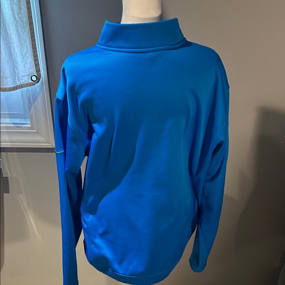 Nike Golf Blue Therma-Fit Pullover - Picture 4 of 7